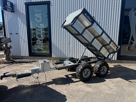 -- Tippvagn ATV 1420 kg / Elhydraulisk tipp