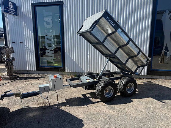 Tippvagn ATV 1420 kg / Elhydraulisk tipp