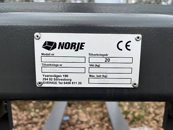 Norje MEK. GAFFELSTÄLL MED 120 ARMAR ST.BM 3 of 3