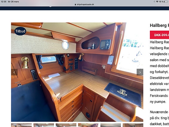 Hallberg Rassy 312 i mycket gott skick. 9 of 11