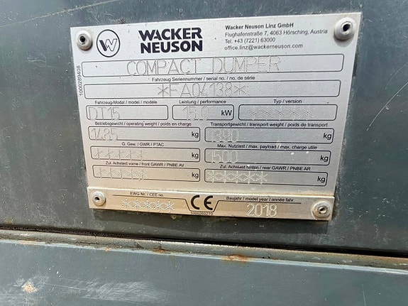Wacker Neuson DT15 12 of 12