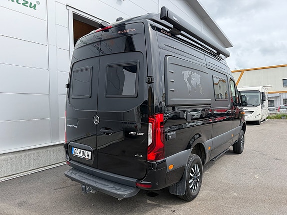 Robeta Adonis Mercedes 4x4 190HK AUT (Dubbelbädd & popup tak) Inverter Adapt farthållare, Litiumbatteri, Solcell, kvarnt 21 of 21