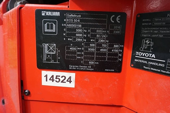 Kalmar ECG50-6 WB 2100 7 of 12