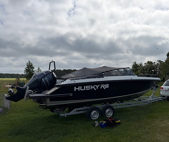 Husky R8 - Yamaha F300 ink. trailer - 53 timmar! 12 of 14