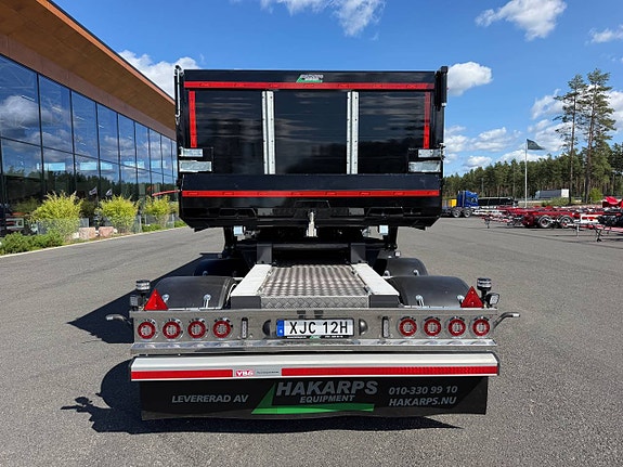 Hakarps 42 tons dumpervagn med skjutbar boggie OMG LEVERANS 9 of 12