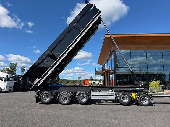 Hakarps 42 tons dumpervagn med skjutbar boggie OMG LEVERANS 7 of 12