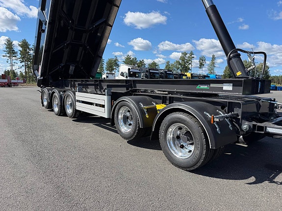 Hakarps 42 tons dumpervagn med skjutbar boggie OMG LEVERANS 10 of 12