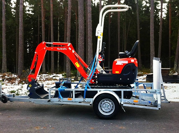 Kubota K008-3 minigrävare UTHYRES