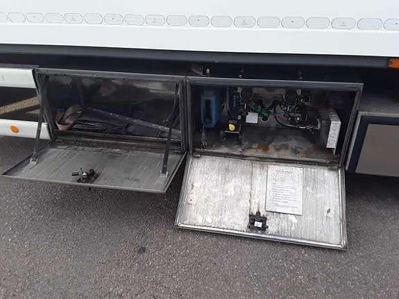 VAK OY Trailer Reefer Drawbar Straight 9 of 9