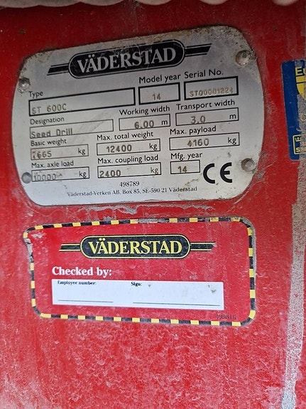 Väderstad SpiritST600 2 of 4