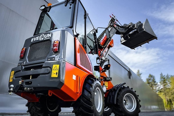 NY! EVERUN ER11HT Teleskoplastare Hjullastare - Kubota motor 3 of 5