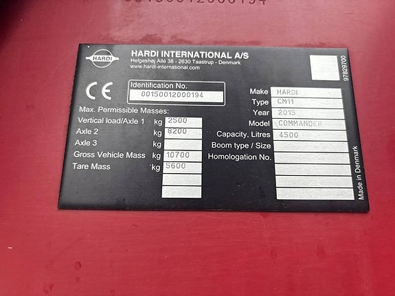 Hardi Commander 4500 twin 6 of 24