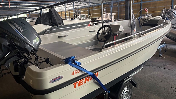 Terhi 450 C -23 med Yamaha F25 GETL -23 ink trailer 2 of 4