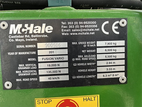 McHale Fusion Vario 8 of 16