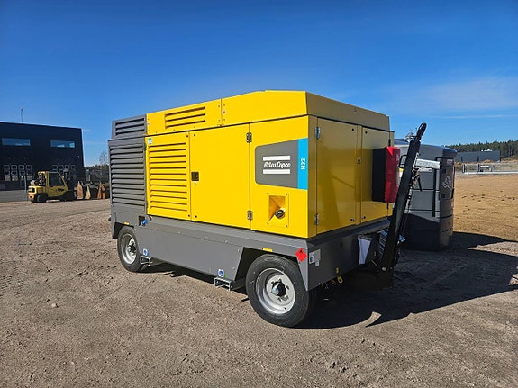 Atlas Copco DrillAir H32 högtryckskompressor med hjulaxlar 4 of 11