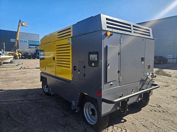 Atlas Copco DrillAir H32 högtryckskompressor med hjulaxlar 7 of 11