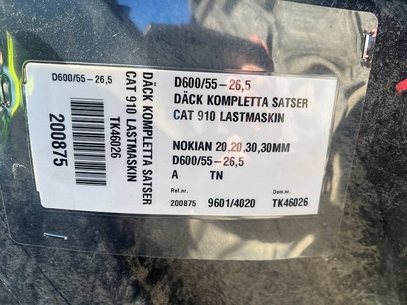 Nokian Twinhjul till Cat 910 , IT12 2 of 5