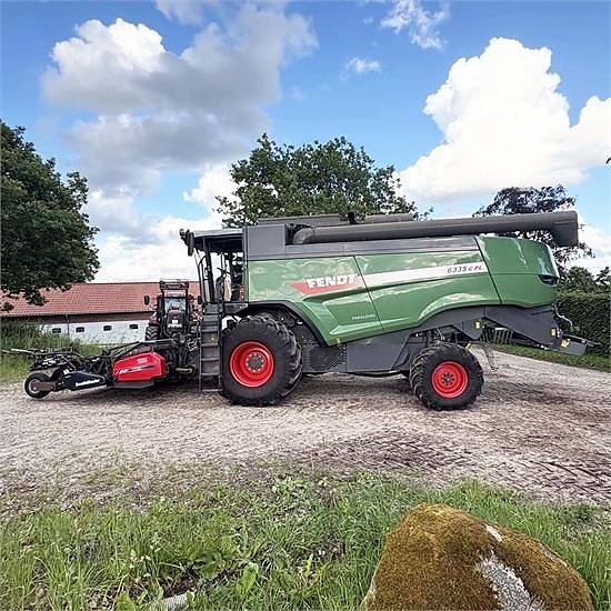 Fendt 6335 C PL - Video! - 25 feet Fendt skærebord/header in 4 of 30