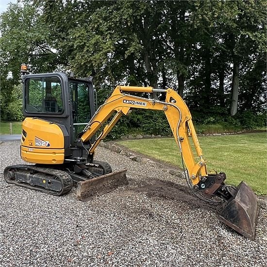 Kato IMER 27 V4 - Minigravemaskine / mini excavator 2,8 ton 11 of 30