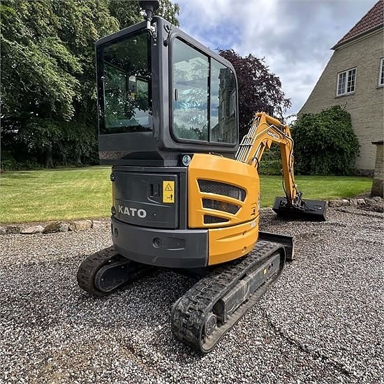 Kato IMER 27 V4 - Minigravemaskine / mini excavator 2,8 ton 8 of 30