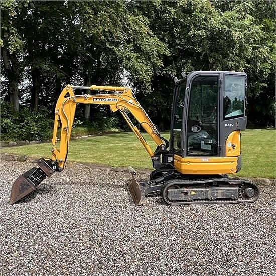 Kato IMER 27 V4 - Minigravemaskine / mini excavator 2,8 ton 4 of 30