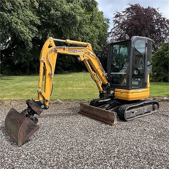 Kato IMER 27 V4 - Minigravemaskine / mini excavator 2,8 ton 3 of 30