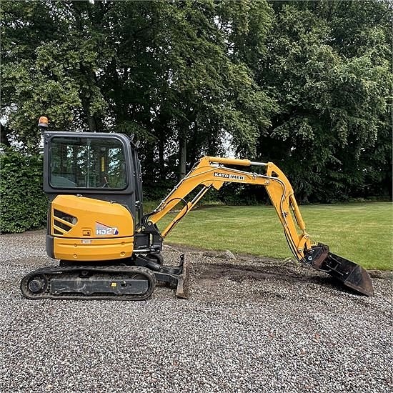 Kato IMER 27 V4 - Minigravemaskine / mini excavator 2,8 ton 10 of 30