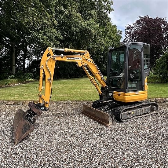Kato IMER 27 V4 - Minigravemaskine / mini excavator 2,8 ton 2 of 30