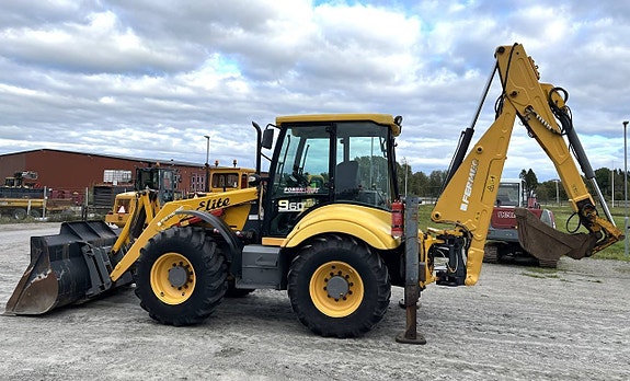 Traktorgrävare Fermec 960 Elit. 4WD 6 of 12