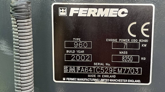 Traktorgrävare Fermec 960 Elit. 4WD 12 of 12