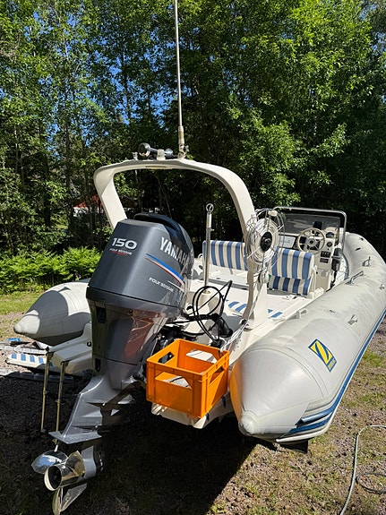 Zodiac RIB 6,5m 150 hk Yamaha 4-t endast 130h 4 of 4