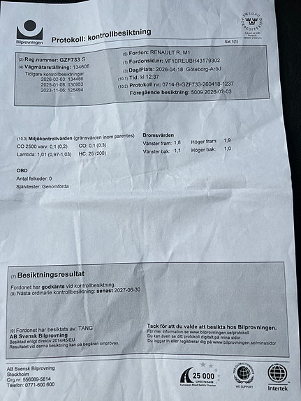 Renault Clio 5 of 5
