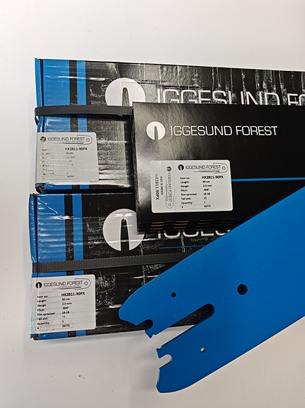 Iggesund Blue Line HX2811-90PX svärd 90 cm – Quick Fit Nose 2 of 3