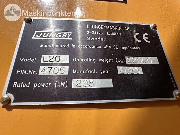 Ljungby L20 Hjullastare 9 of 27