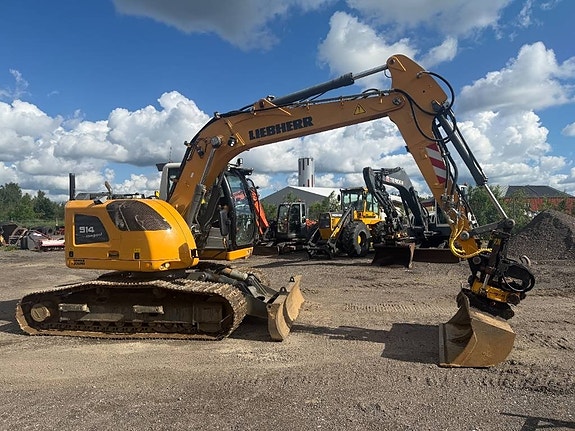 Liebherr R 914 Compact Leica 2D Engcon Centralsmörjning 8 of 9