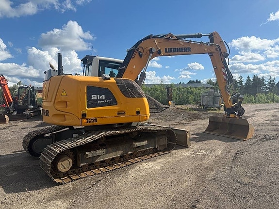 Liebherr R 914 Compact Leica 2D Engcon Centralsmörjning 5 of 9