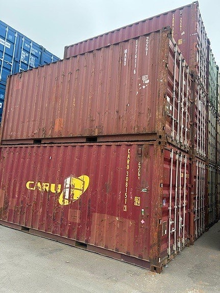 Begagnad 20ft container 2 of 3