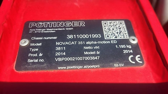 Pöttinger NovaCat 351 ED alpha-motion 8 of 8