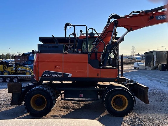 Doosan DX160 W Leica 3D & vagn 5 of 17