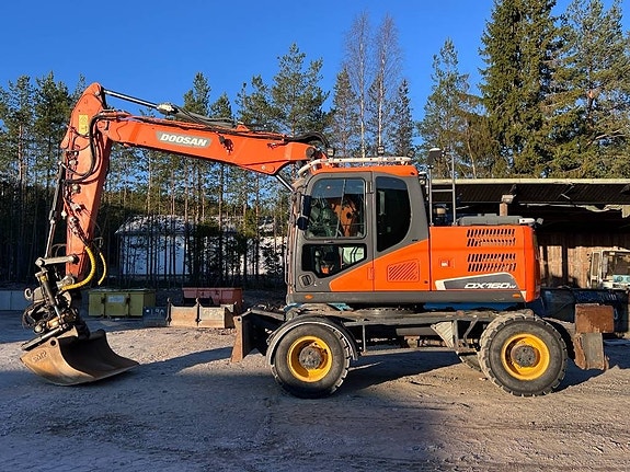 Doosan DX160 W Leica 3D & vagn 8 of 17