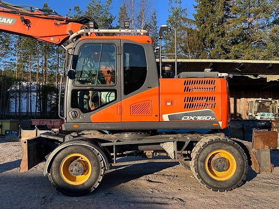 Doosan DX160 W Leica 3D & vagn 2 of 17