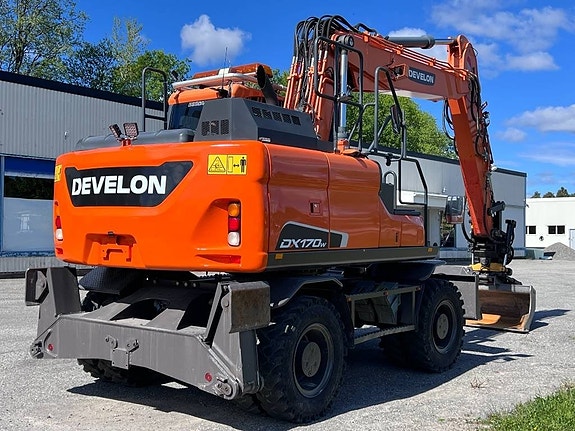 Doosan DX170 W 2015 stödben & Schaktblad 6 of 15