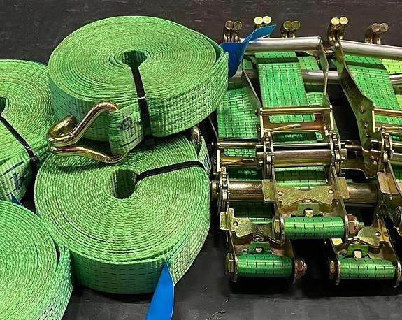 Spännband 5 ton 5-pack (använda en gång)