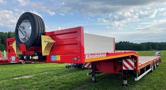 Kässbohrer Maskintrailer 3-axlig 2 of 10