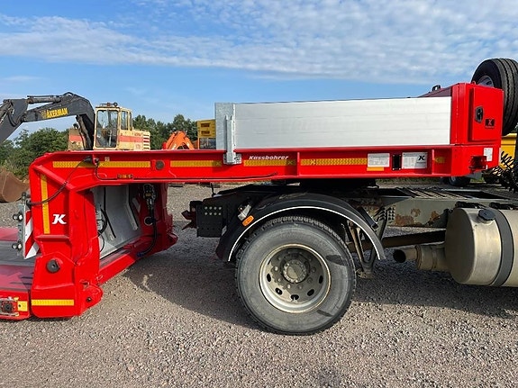 Kässbohrer Maskintrailer trombon 3-axlig hydraulisk styrning 12 of 20