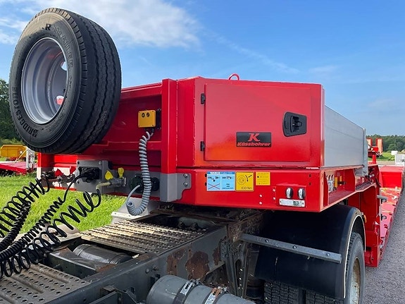 Kässbohrer Maskintrailer trombon 3-axlig hydraulisk styrning 5 of 20