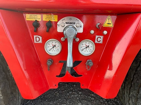 Kässbohrer Maskintrailer trombon 3-axlig hydraulisk styrning 13 of 20