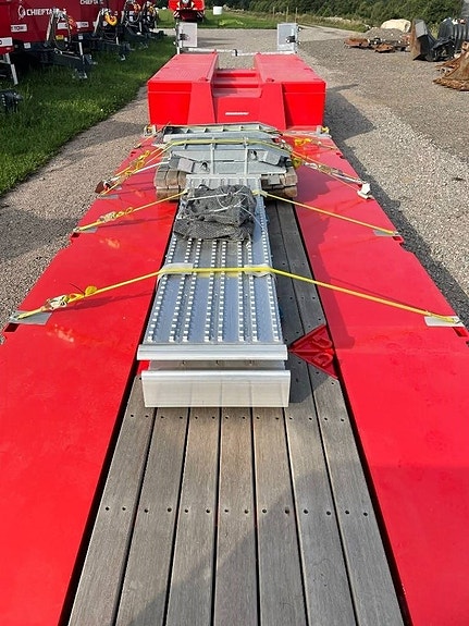 Kässbohrer Maskintrailer trombon 3-axlig hydraulisk styrning 18 of 20