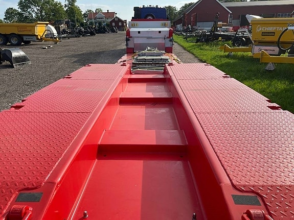 Kässbohrer Maskintrailer trombon 3-axlig hydraulisk styrning 16 of 20