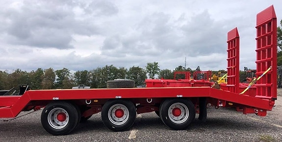 Chieftain Skogsmaskintrailer Stegdäck 27 ton 10 of 11